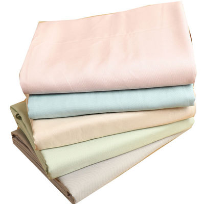 4-piece Nondisposable Plain Dyed Bamboo Lyocell Bedding Set with Solid Color Print