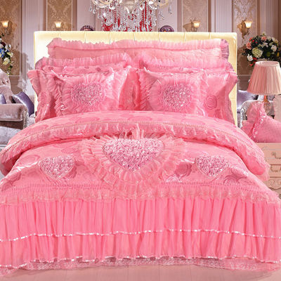 Plain Dyed Pattern 100% Cotton 200TC Bed Sheet Quilt Bedding Set Luxury Bedding Sheet
