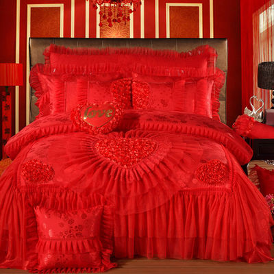 Plain Dyed Pattern 100% Cotton 200TC Bed Sheet Quilt Bedding Set Luxury Bedding Sheet