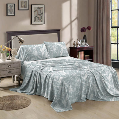 100% Polyester Multi Size Custom Printed Sheet Set for Queen Size and King Fitted Sheet