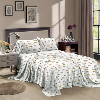 100% Polyester Multi Size Custom Printed Sheet Set for Queen Size and King Fitted Sheet