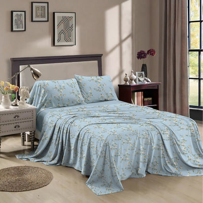 100% Polyester Multi Size Custom Printed Sheet Set for Queen Size and King Fitted Sheet