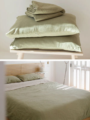 Indulge in our 100% French Linen Bedding Set Duvet Cover Set for a Luxurious Sleep