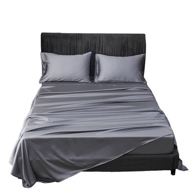 32 Fabric Count Microfiber Sheets Set with Duvet Cover Fitted Sheet and 2 Pillowcases