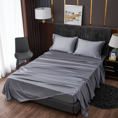 32 Fabric Count Microfiber Sheets Set with Duvet Cover Fitted Sheet and 2 Pillowcases