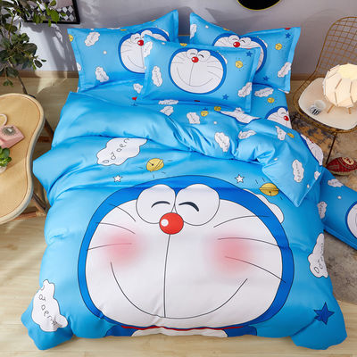 National Standards Color Fastness Grade Luxury Cartoon Student Dormitory Bedding Sets