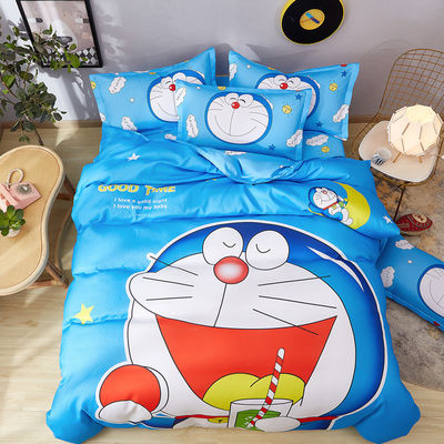 National Standards Color Fastness Grade Luxury Cartoon Student Dormitory Bedding Sets