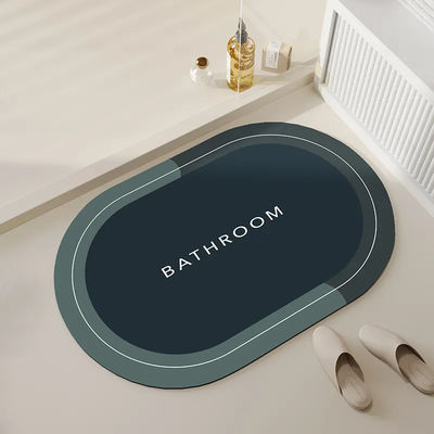 Stain Resistant Quick Drying Soft Comfy Bath Bathroom Rug Mat 40*60cm/50*80cm/60*90cm