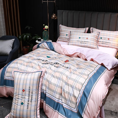 2023 Duvet Sets Washed Silk Bedding with Customized Designs and Sustainable Materials