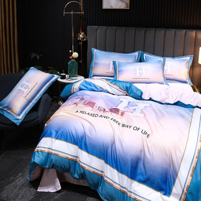 2023 Duvet Sets Washed Silk Bedding with Customized Designs and Sustainable Materials