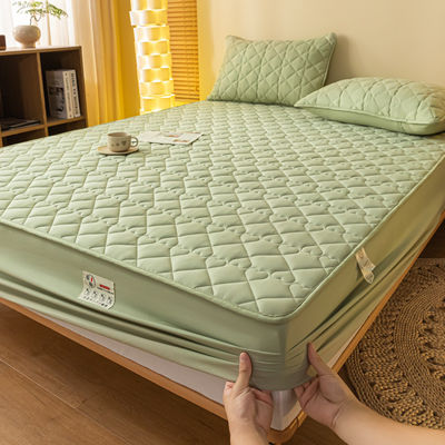 Fitted Bed Sheet Mattress Protector for Twin Full King Queen Size Customized Design
