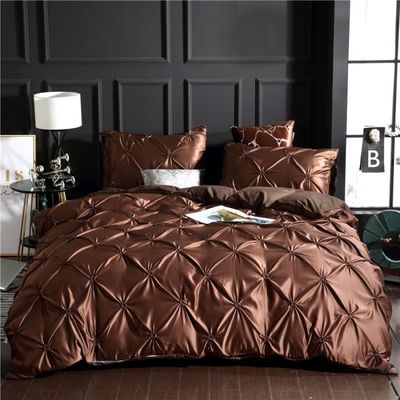 3d Luxury Style Hotel Home White Euro Duvet Cover With Pillowcase Cover 3pcs Bedding Set