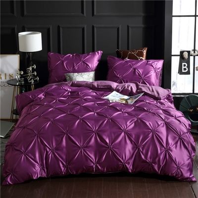 3d Luxury Style Hotel Home White Euro Duvet Cover With Pillowcase Cover 3pcs Bedding Set