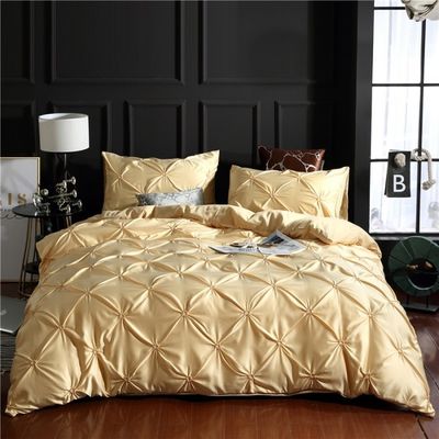 3d Luxury Style Hotel Home White Euro Duvet Cover With Pillowcase Cover 3pcs Bedding Set