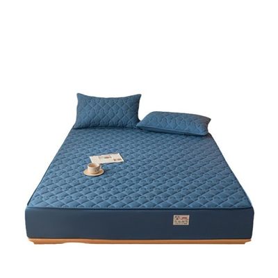 Waterproof Soft Zipper Mattress Cover Quilted Jacquard Water Proof Mattress Protector