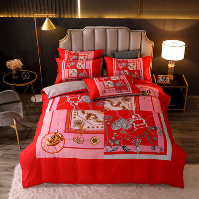 Custom Design Breathable Polyester Fiber Luxury Single Bed Sheet Set For Baby Luxury