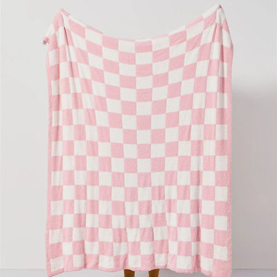 Functional Embroidered Throw Blanket 100% Polyester for Bed Sofa in Autumn Winter QPG