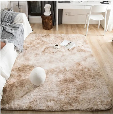 Modern Mixed Islamic Color Polyester Shaggy Bedroom Home Decorative Rug for Commercial