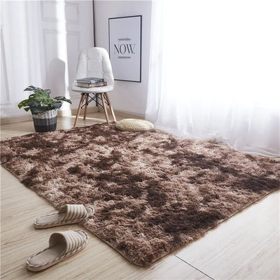 Modern Mixed Islamic Color Polyester Shaggy Bedroom Home Decorative Rug for Commercial