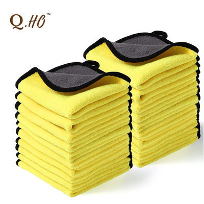 30*30cm Microfiber Car Cleaning Towels Say Goodbye to Expensive Cleaning Products