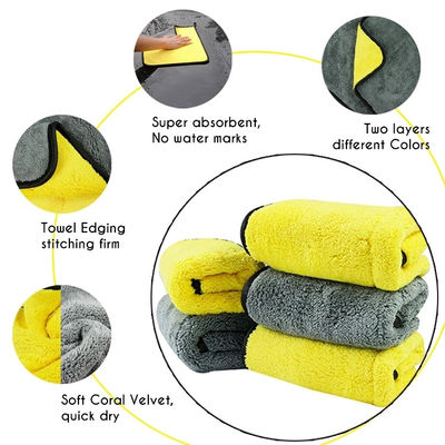 30*30cm Microfiber Car Cleaning Towels Say Goodbye to Expensive Cleaning Products