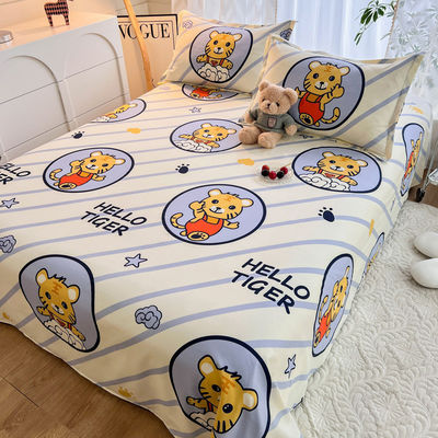 All Seasons Washed Cotton Printed Sheets Sabanas De Algodon for Age Group All 1-1.5kg