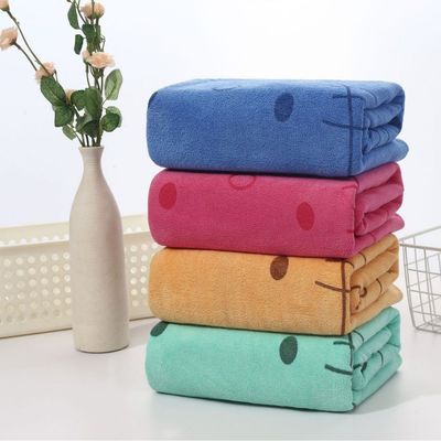 High Water Absorption Woven Microfiber Hand Towel Sets with Custom Size and Color Logo