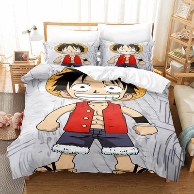 1.8m Bed Linen Sets with Custom Photo Printing 3D Cartoon Characters and 40 Fabric Count