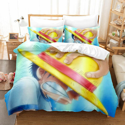 1.8m Bed Linen Sets with Custom Photo Printing 3D Cartoon Characters and 40 Fabric Count