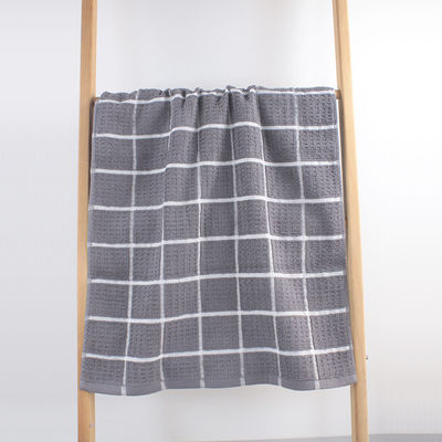 Highly Durable 100% Cotton Solid Jacquard Terry Towel Custom Jacquard Cleaning Towel