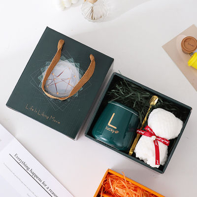 Antimicrobial Ceramic Wedding Souvenirs Multiple Colors High Aesthetic Towel Water Cups