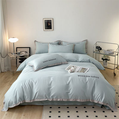 National Standards Cartoon Pattern 100% Cotton Bedding Set 4pcs Custom Logo Bed Sheet
