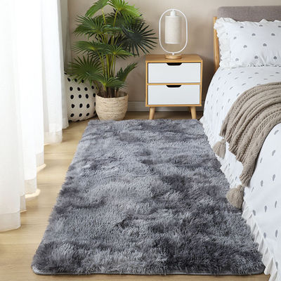 High Pile Height Polyester Tie Dyed Printed Carpet for Bedroom Living Room Study Room
