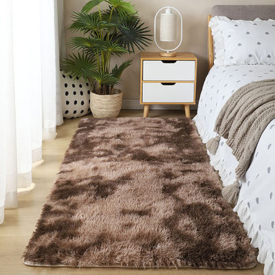 High Pile Height Polyester Tie Dyed Printed Carpet for Bedroom Living Room Study Room