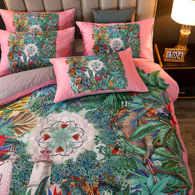 2023 Washed Silk Duvet Sets with Customized Color and National Standards Color Fastness