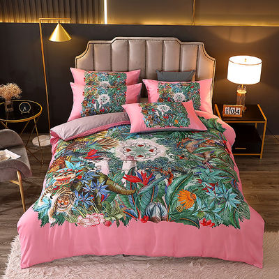 2023 Washed Silk Duvet Sets with Customized Color and National Standards Color Fastness