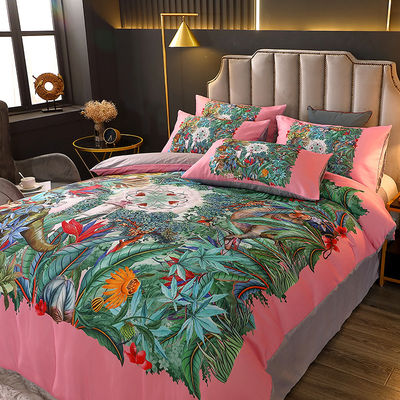 2023 Washed Silk Duvet Sets with Customized Color and National Standards Color Fastness