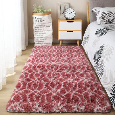 Abstract Pattern Faux Sheepskin Fur Area Rugs for Floor Mat Carpet in Living Room