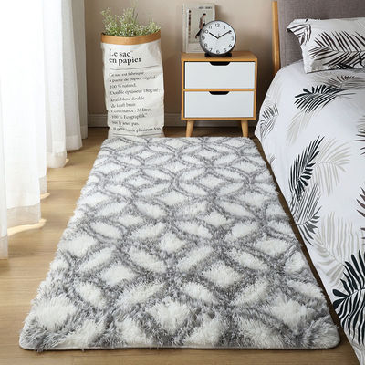 Abstract Pattern Faux Sheepskin Fur Area Rugs for Floor Mat Carpet in Living Room