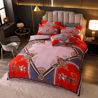 Direct Sheet Sets Bedding Bedding Set 4 pcs Bed Cover Luxury Bed Sheets Pillow Case