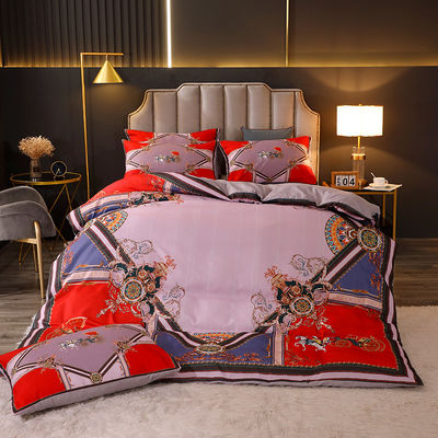 Direct Sheet Sets Bedding Bedding Set 4 pcs Bed Cover Luxury Bed Sheets Pillow Case