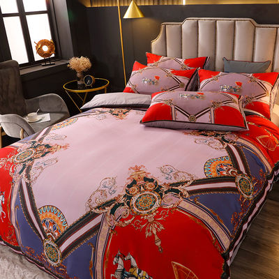 Direct Sheet Sets Bedding Bedding Set 4 pcs Bed Cover Luxury Bed Sheets Pillow Case