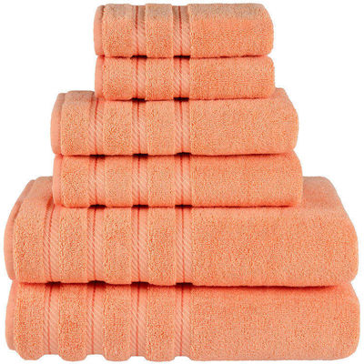 Custom Private Label Luxury Dobby Border 100% Cotton Towel for Adult Bathroom Shower