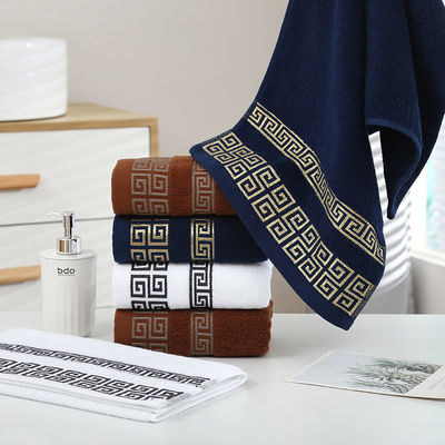 Custom Logo Quick Dry 100% Cotton Fabric Hotel Bath Towel Set for Occasion Christmas