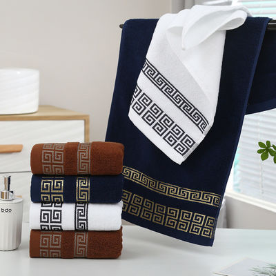Custom Logo Quick Dry 100% Cotton Fabric Hotel Bath Towel Set for Occasion Christmas