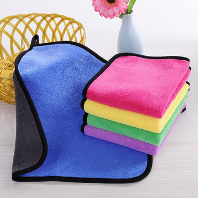 Super Absorbent Microfiber Towel for Car Drying 30*40 500gs Make Up Remover Cloths