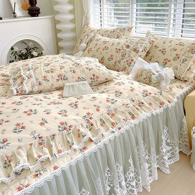 Customizable Princess Wind French Lace Bedding Set All-groups European Style Four Seasons