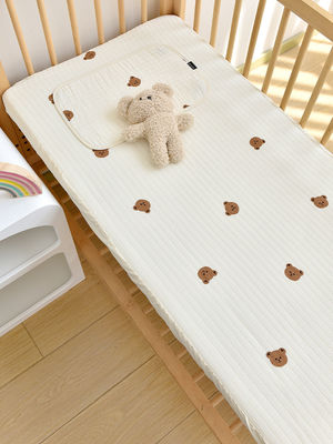 Soft and Breathable Baby Blanket Quilt Made of 100% Cotton Fiber for Newborn Swaddle