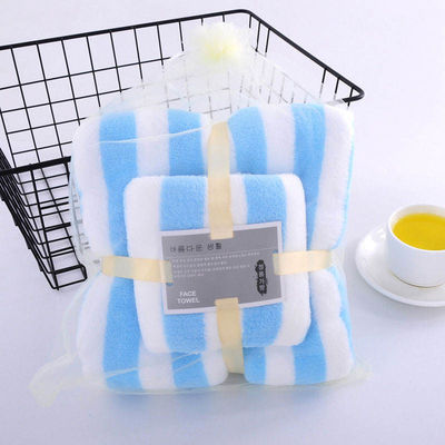 Sell Solid Color Microfiber Coral Fleece Bath Towel for Home
