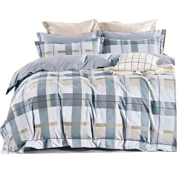 Home Appliance Luxury 40s Cotton Bedding Set with 100% Cotton Sheets Quilt Pillow Cover